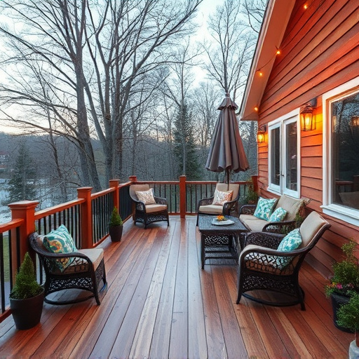 outdoor deck