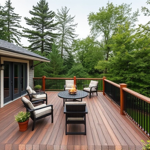 outdoor deck