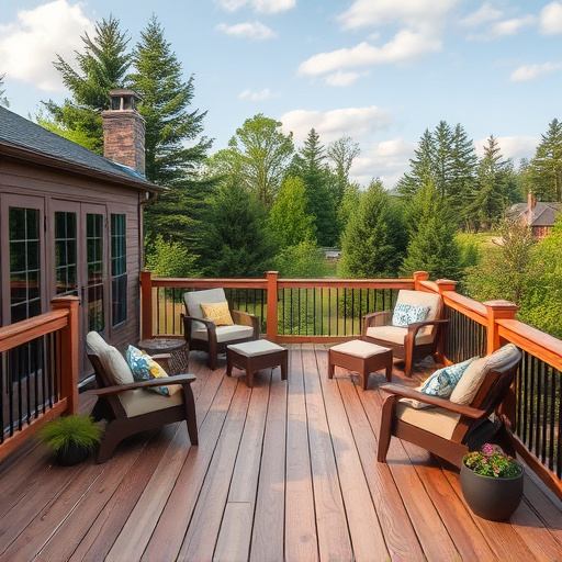 outdoor deck