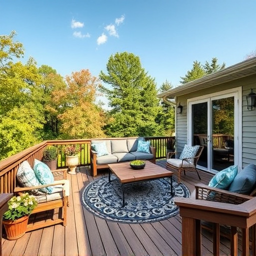 outdoor deck