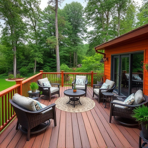 outdoor deck
