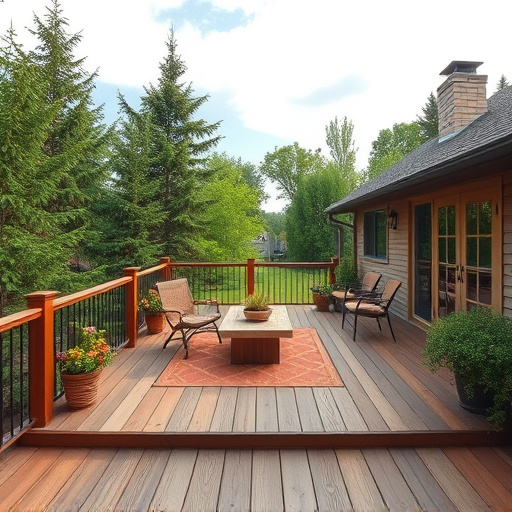 outdoor deck