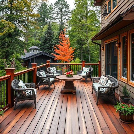 outdoor deck