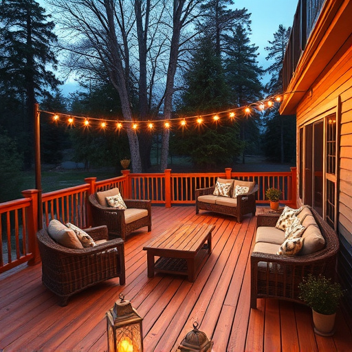 outdoor deck
