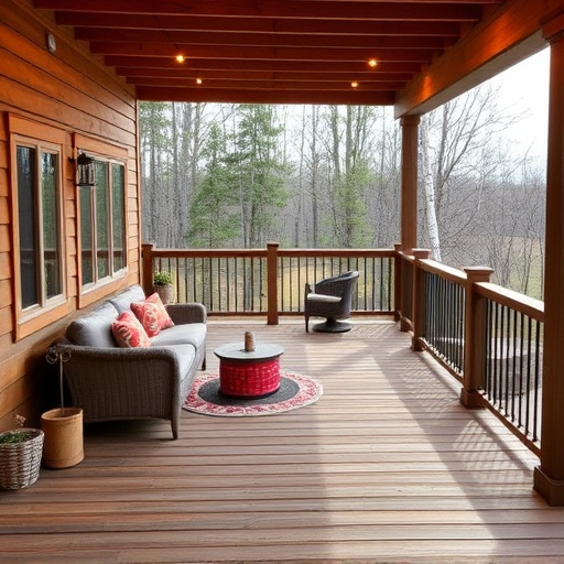 outdoor deck