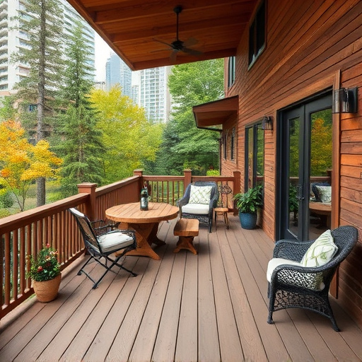 outdoor deck
