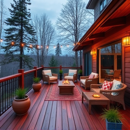 outdoor deck