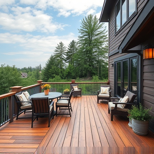 outdoor deck
