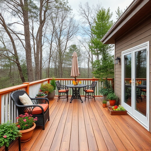 outdoor deck