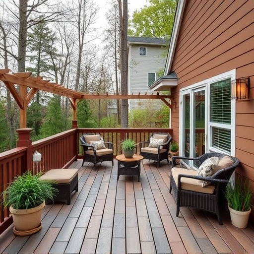 outdoor deck