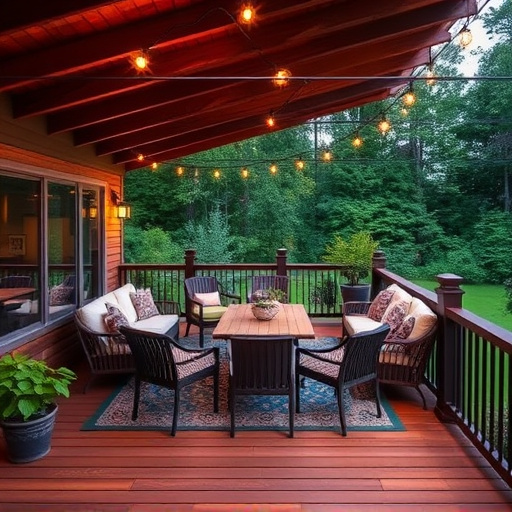 outdoor deck