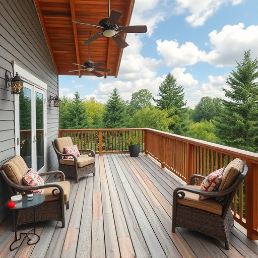 outdoor deck