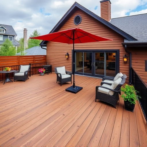 outdoor deck