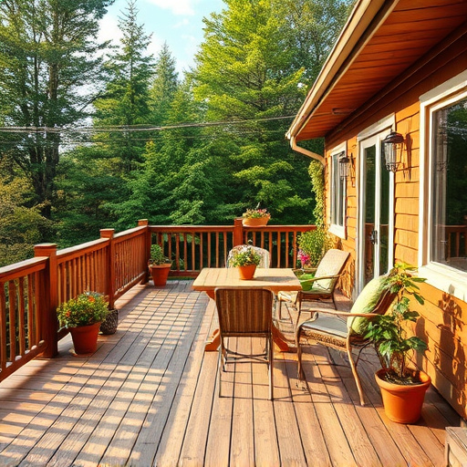 outdoor deck