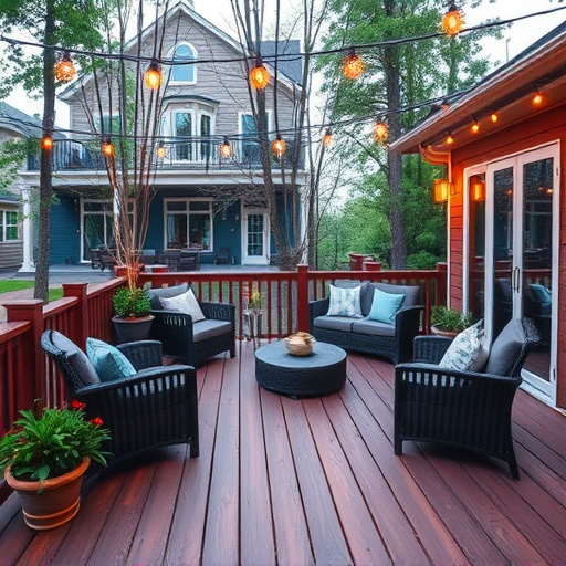 outdoor deck