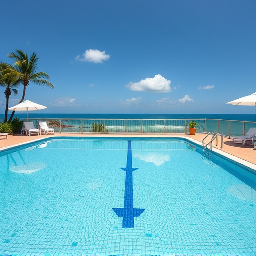 pool deck