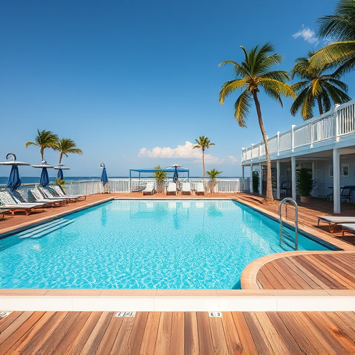pool deck