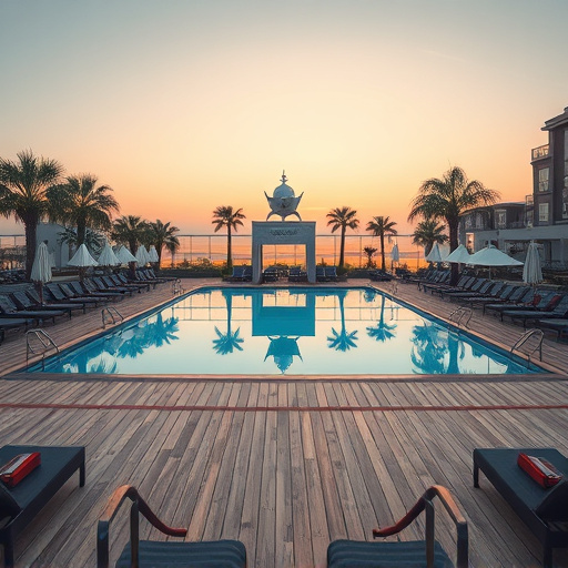 pool deck