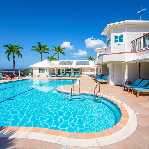 pool deck
