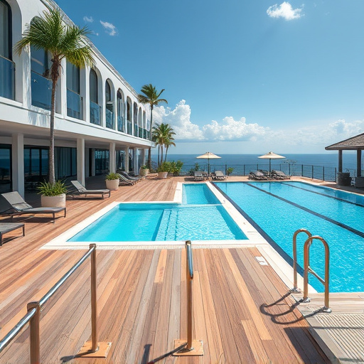 pool deck