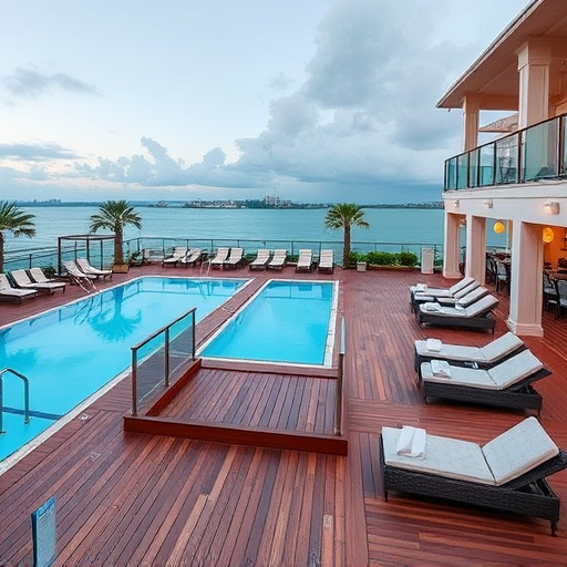 pool deck