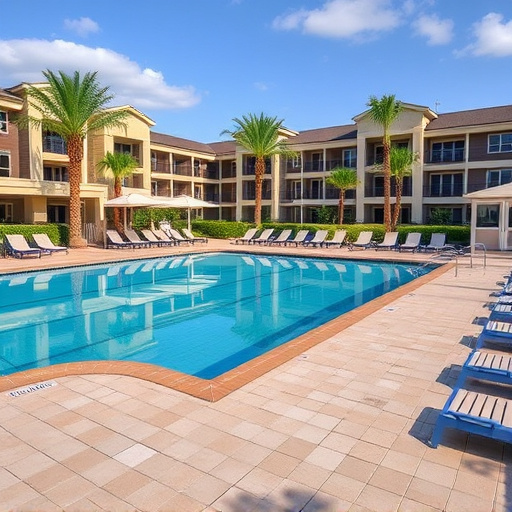 pool deck