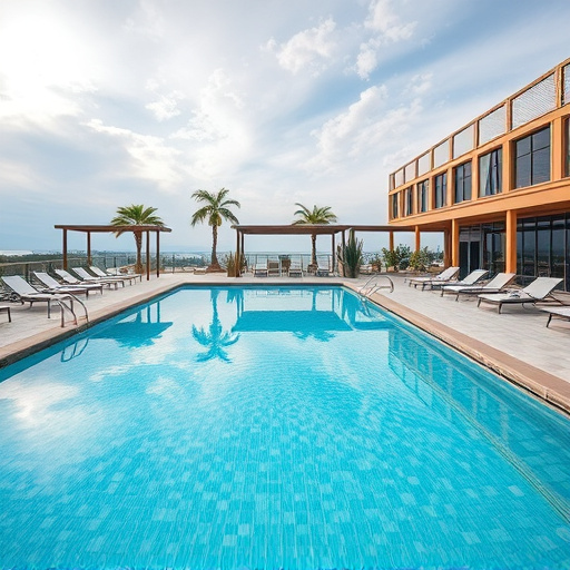 pool deck