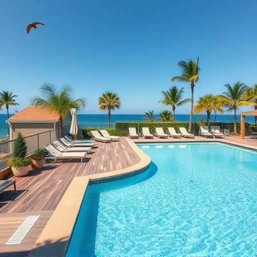 pool deck