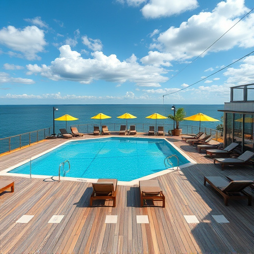 pool deck