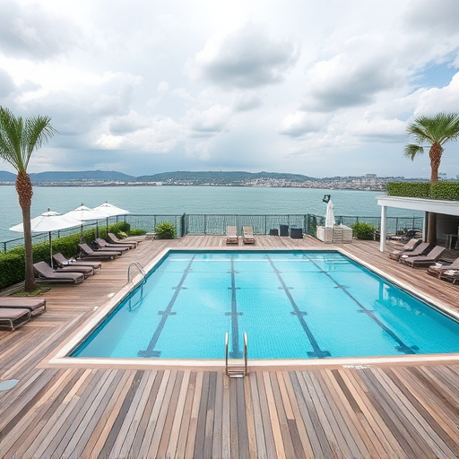 pool deck