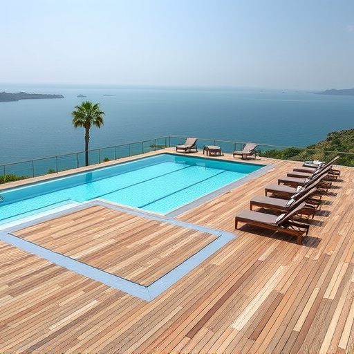 pool deck