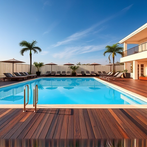 pool deck