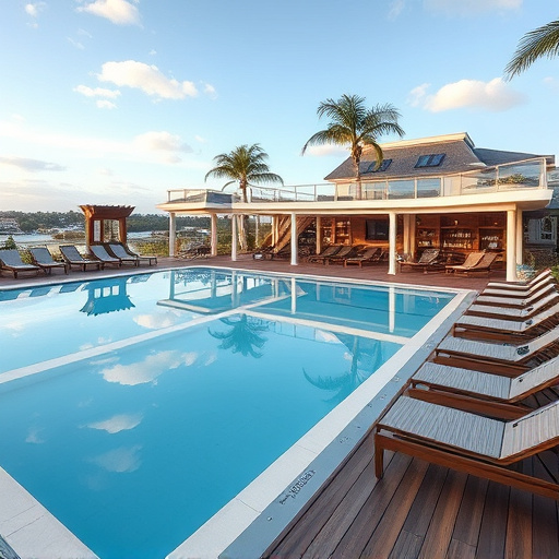 pool deck