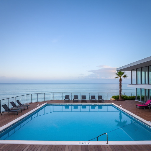 pool deck