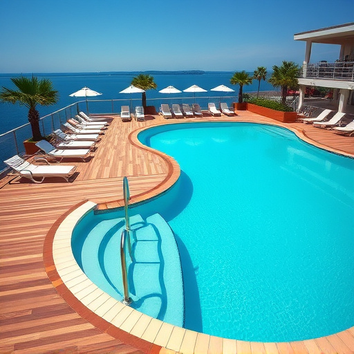 pool deck
