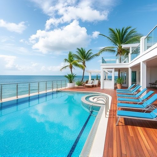 pool deck