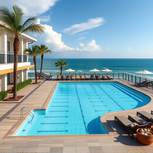 pool deck