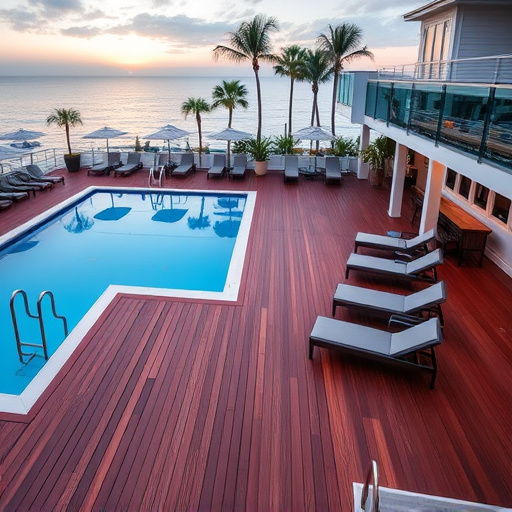 pool deck