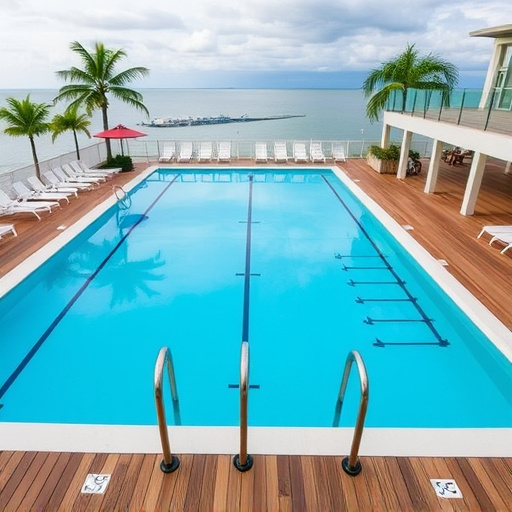 pool deck