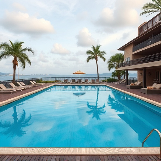 pool deck