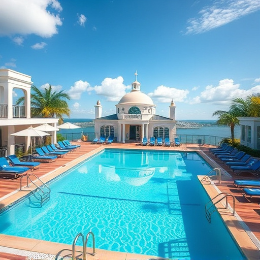 pool deck