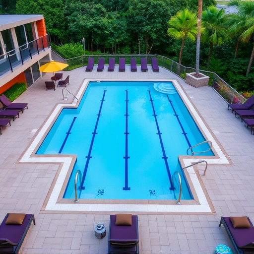 pool deck