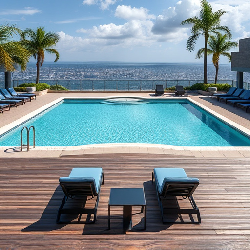 pool deck