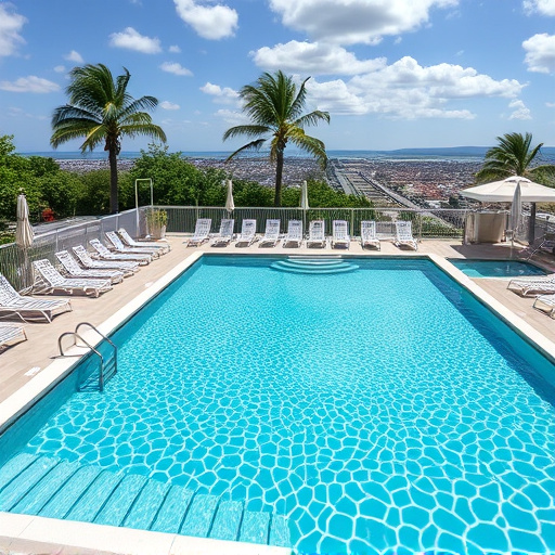 pool deck