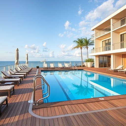 pool deck