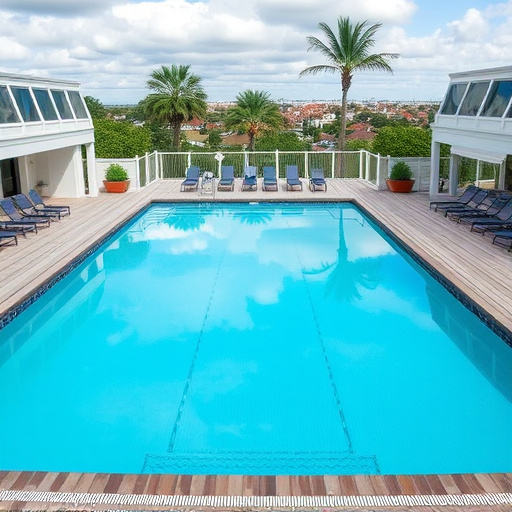pool deck