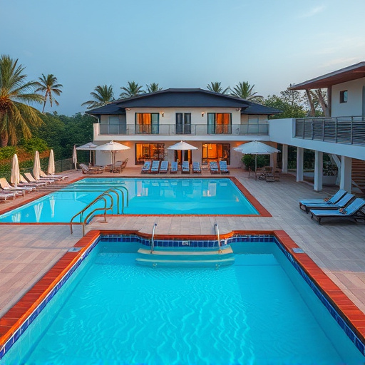 pool deck