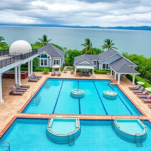 pool deck