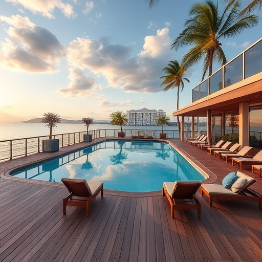 pool deck