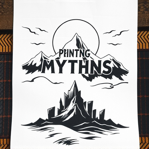 printing myths